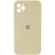 Силиконовый чехол с квадратными бортиками для iPhone 11 Pro Pale Yellow 208-00879 фото