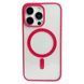 Силиконовый чехол Clear Color Case with MagSafe для iPhone 11 Pro Max Красный 214-00402 фото