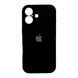 Силиконовый чехол с закрытой камерой для iPhone 17 Black 666-04183 фото