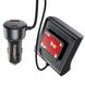 Автомобильное зарядное устройство для ACEFAST B11 138W Car Charger Splitter with Digital Display Black 656-00368 фото 2