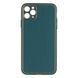 Чехол Leather Gold with Frame для iPhone 11 Pro Max Dark Green 207-00336 фото