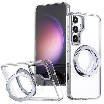 Чохол TPU+PC Aura Fold для Samsung Galaxy S24 FE Transparent 555-02600 фото