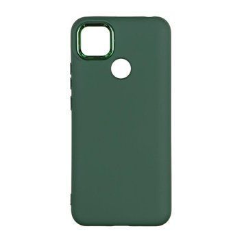 Чохол Silicone Cover Metal frame для Xiaomi Redmi 9C / 10A Army green 208-03563 фото
