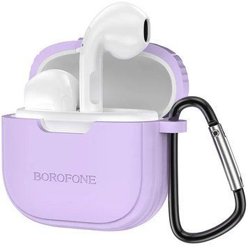 Бездротові навушники BOROFONE BW29 Charm true wireless BT headset Taro Purple 6974443389777 фото