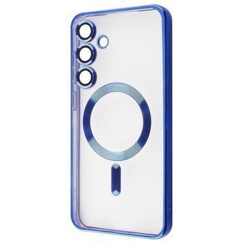 Чохол WAVE Metal Color Case with Magnetic Ring для Samsung Galaxy S24 FE Midnight blue 656-07995 фото