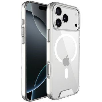 Чохол TPU Space Case with Magnetic Fit для Apple iPhone 17 Pro Max / 18 Pro Max (6.9") Прозорий ILSO-00000088007-1 фото