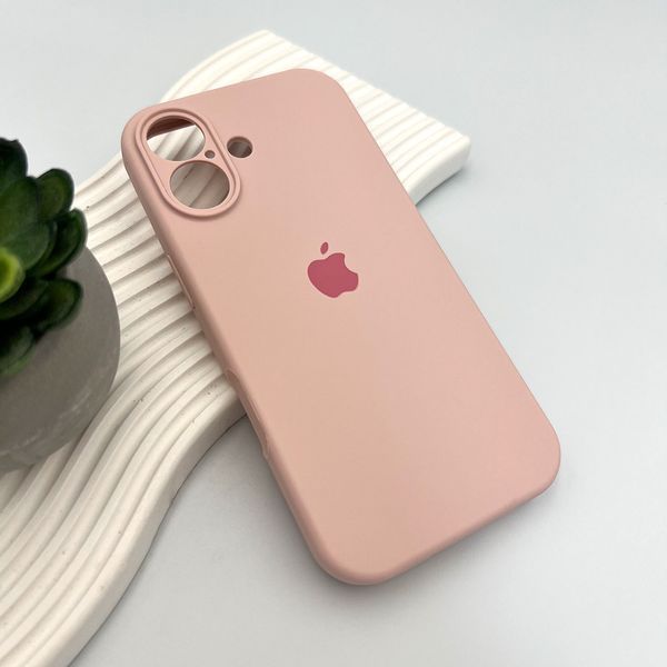 Силіконовий чохол з закритою камерою для iPhone 17 Pink Sand 666-04184 фото