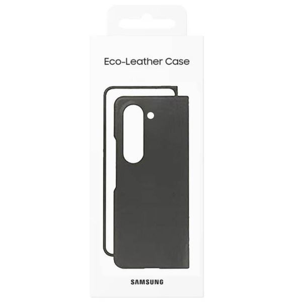Шкіряний чохол Leather Case для Samsung Galaxy Z Fold6 Black 555-03230 фото
