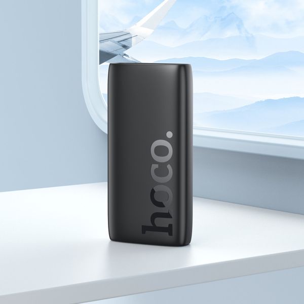 Портативний акумулятор Hoco J122A Respect 20000mAh 22.5W+PD20W Чорний 216-00088 фото