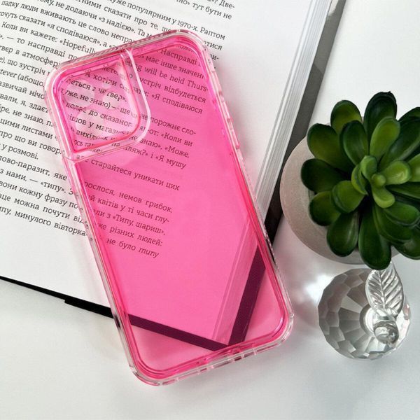 Протиударний чохол для смартфона Space III для iPhone 12 Rose Red 666-01663 фото