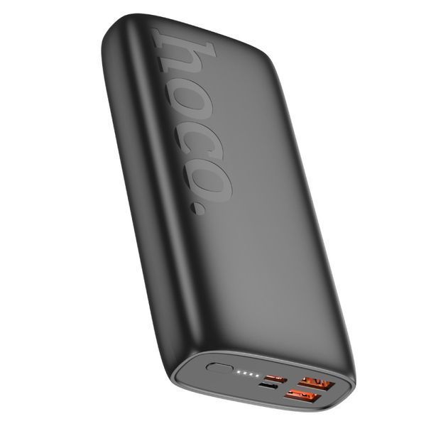 Портативний акумулятор Hoco J122A Respect 20000mAh 22.5W+PD20W Чорний 216-00088 фото