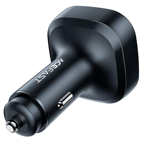 Автомобильное зарядное устройство для ACEFAST B5 101W (2C+A) metal car charger with OLED smart display 656-00369 фото