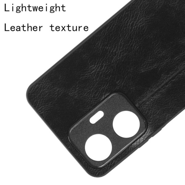 Чехол Cosmiс Leather Case для Realme C55 Black 666-00104 фото