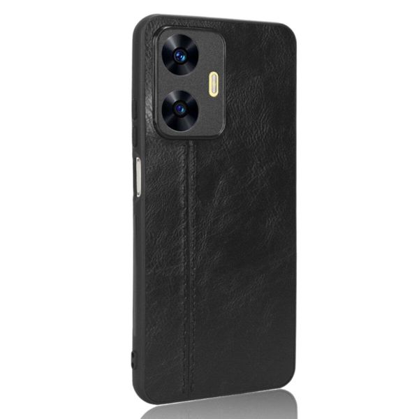 Чехол Cosmiс Leather Case для Realme C55 Black 666-00104 фото