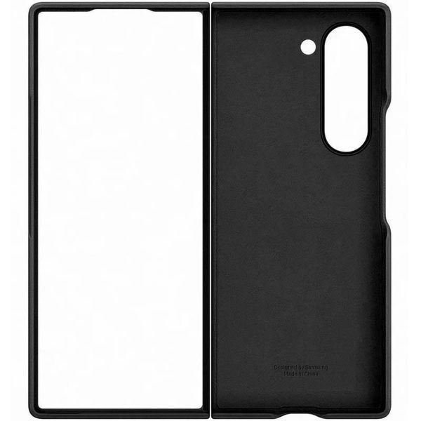 Шкіряний чохол Leather Case для Samsung Galaxy Z Fold6 Black 555-03230 фото