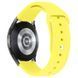 Силіконовий ремінець Sport для Smart Watch 20mm Bright Yellow 212-01412 фото