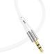 Аудиокабель HOCO UPA22 iP to 3.5mm male, silicone, 1m, White 6931474769480 фото 3