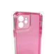 Протиударний чохол для смартфона Space III для iPhone 12 Rose Red 666-01663 фото 5