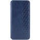 Кожаный чехол-книжка GETMAN Cubic для Xiaomi Redmi 14C / Poco C75 Синий 555-01651 фото 1