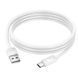 Кабель HOCO X114 Energy charging data cable Type-C 1m White 6942007647090 фото 3