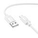 Дата кабель Hoco X122 Benefit USB to MicroUSB 2.4A (1m) White ILSO-00000085495-1 фото 4