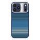 Чохол Kajsa Resort Collection Gradient Stripe with MagSafe для iPhone 17 Pro Max Blue B-Ring 2020000507437 фото