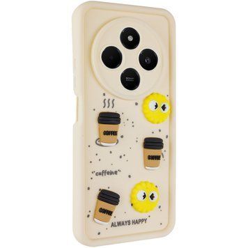 Чохол TPU Toys Case для Xiaomi Redmi 14C / Poco C75 Sand/Always Happy 777-03841 фото