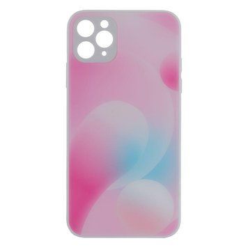 Накладка Glass TPU Prism Circles для iPhone 11 Pro Max Sky-Pink 217-00004 фото