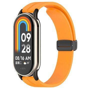 Ремінець Line Magnetic для Xiaomi Mi Band 9/8/10 Orange 212-01665 фото