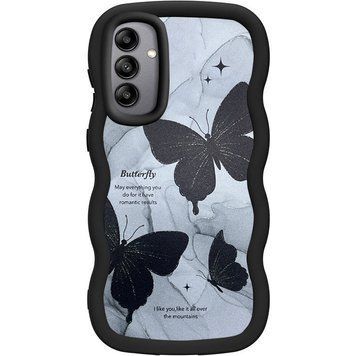 Чохол TPU Cloudy Pictures для Samsung Galaxy A56 5G Butterflies 555-01267 фото
