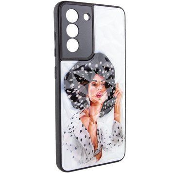 TPU+PC чохол Prisma Ladies для Samsung Galaxy S23+ Girl in a hat 777-07382 фото