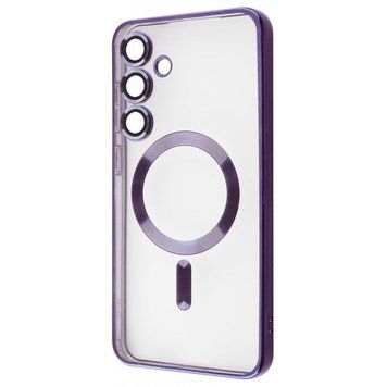 Чохол WAVE Metal Color Case with Magnetic Ring для Samsung Galaxy S24 FE Deep purple 656-07996 фото