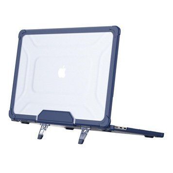Накладка TPU+PC Color Diagram для MacBook Pro 13" 2018/2020/2022 (A2338/A2289/A2251/A1989) Navy 777-07784 фото