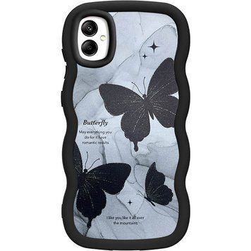 Чохол TPU Cloudy Pictures для Samsung Galaxy A05 Butterflies 555-01317 фото