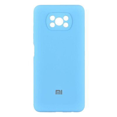 Чехол Full Case HQ with frame для Xiaomi Poco X3/X3 Pro Blue 777-00788 фото