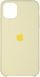 Силіконовий чохол для iPhone 11 Pro Max Mellow Yellow 208-00337 фото 2