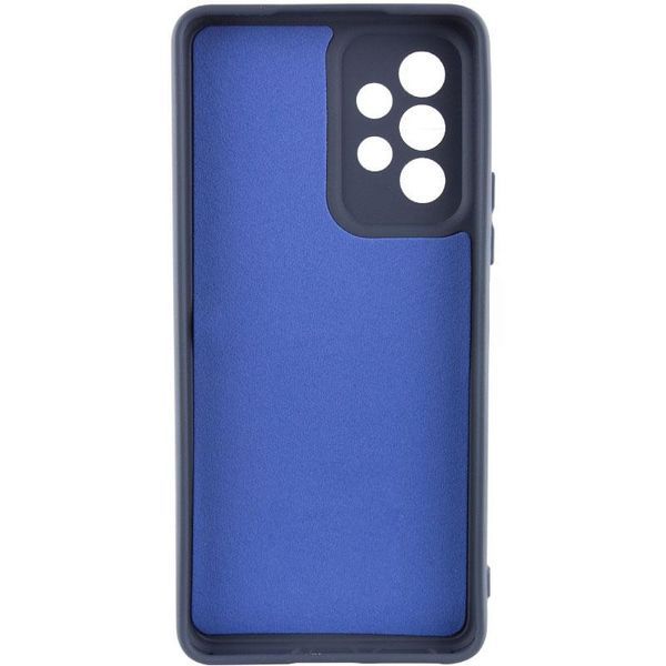 Чехол TPU GETMAN Liquid Silk Full Camera для Samsung Galaxy A23 4G Синий / Midnight Blue ILSO-00000074059-11 фото