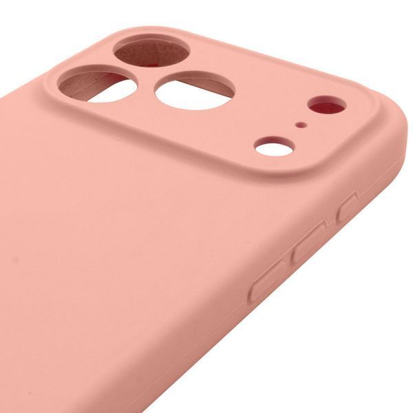 Силіконовий чохол Silk Full Camera Protective для Apple iPhone 17 Pro Max (6.9") Peach 777-09551 фото