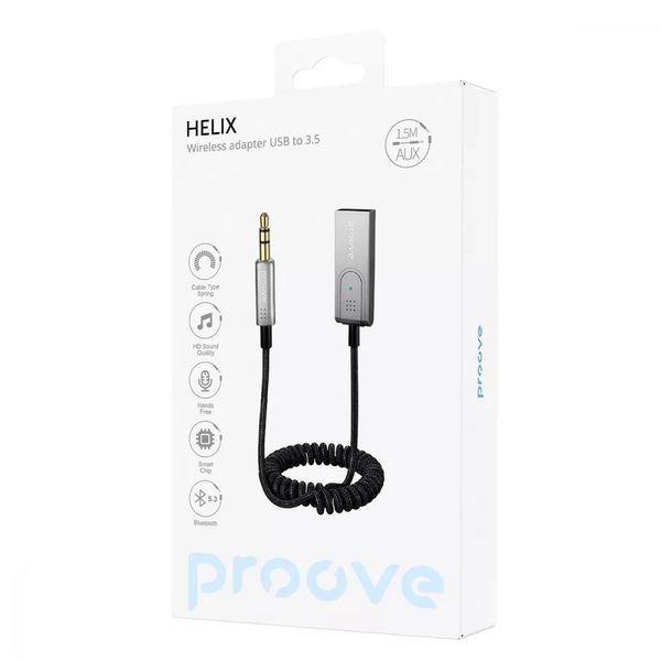 Автомобильный Аудио Bluetooth Адаптер Proove Helix 656-02551 фото
