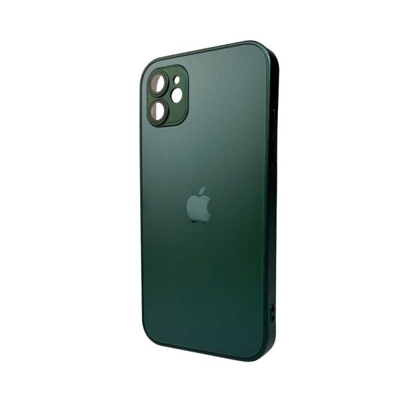 Чехол для смартфона AG Glass Matt Frame Color для iPhone 11 Cangling Green 666-00521 фото