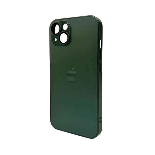 Чехол для смартфона AG Glass Matt Frame Color для iPhone 13 Cangling Green 666-00571 фото