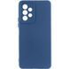 Чехол TPU GETMAN Liquid Silk Full Camera для Samsung Galaxy A33 5G Синий / Navy Blue ILSO-00000074060-12 фото