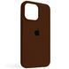 Чехол Silicone Case Full Protective для Apple iPhone 15 Pro Max (6.7) Коричневый / Brown 208-06632 фото 1