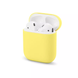 Силиконовый чехол для наушников AirPods 2 Yellow 203-00010 фото