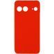 Чохол TPU GETMAN Liquid Silk Full Camera для Google Pixel 7 Червоний / Red ILSO-00000077914-5 фото