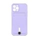 Чохол Colorfull Pocket Card з кишенею для карт для iPhone 12 Pro Elegant Purple 208-01825 фото