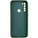 Чохол TPU GETMAN Liquid Silk Full Camera для Xiaomi Redmi Note 8T Зелений / Dark green ILSO-00000073805-3 фото 2