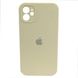 Силиконовый чехол с квадратными бортиками для iPhone 11 Pale Yellow 208-00863 фото