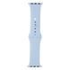 Ремінець для Apple Watch Band Silicone One-Piece Size-S 38/40/41 mm Denim Blue 212-01997 фото