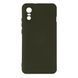 Чехол Silicone Cover Full Camera для ZTE A31 Dark Green 777-02801 фото